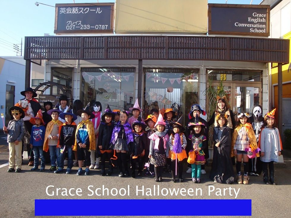 Grace School Halloween Party