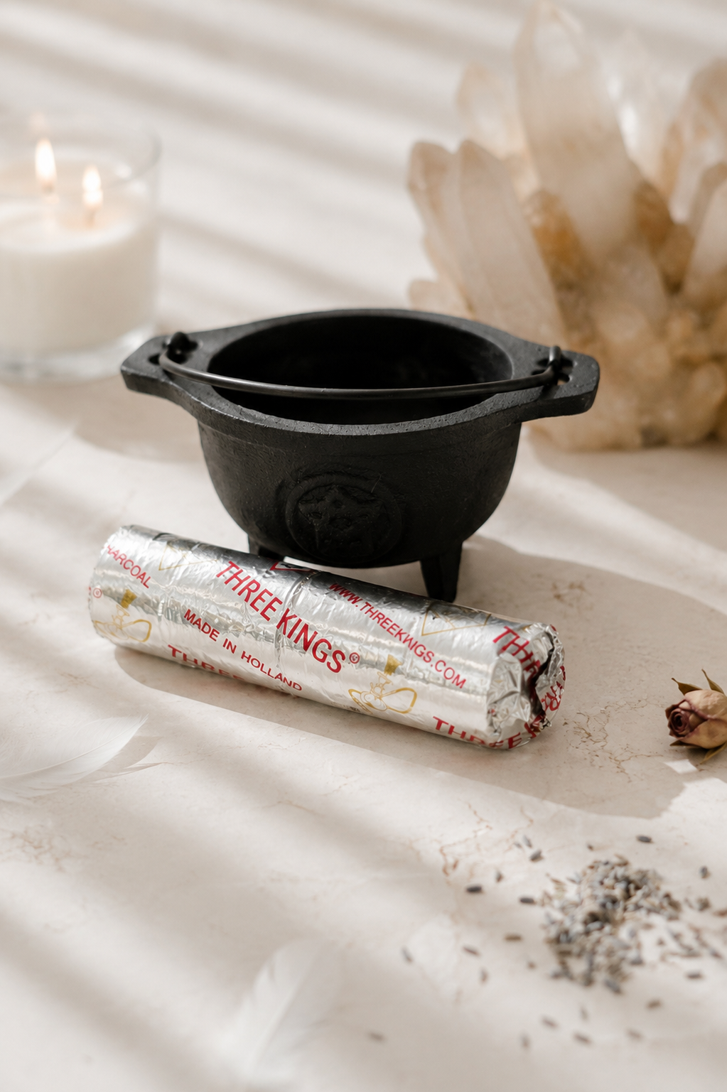 Cauldron & Fire Ritual Set