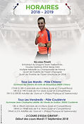 Affiche PUB Dragons Team Taekwondo Vers
