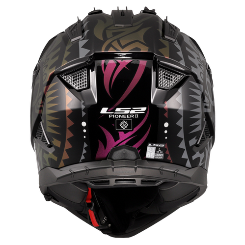 RANGI - GLOSS CHAMELEON BLACK - Blaze II | LS2 USA