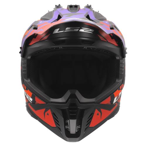 ELECTRA - MATTE PURPLE/ORANGE - Gate II | LS2 USA