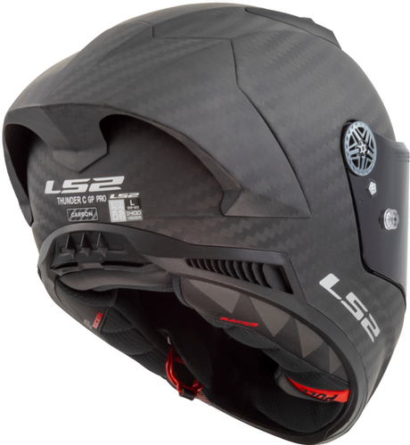 SOLID - MATTE WEAVED CARBON - Thunder Carbon | LS2 USA