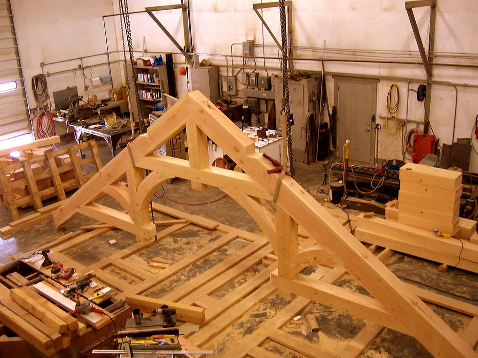 Hammer Beam Timber Truss