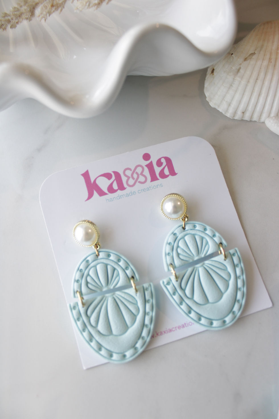 Miniatura: Concha de Mar Earrings