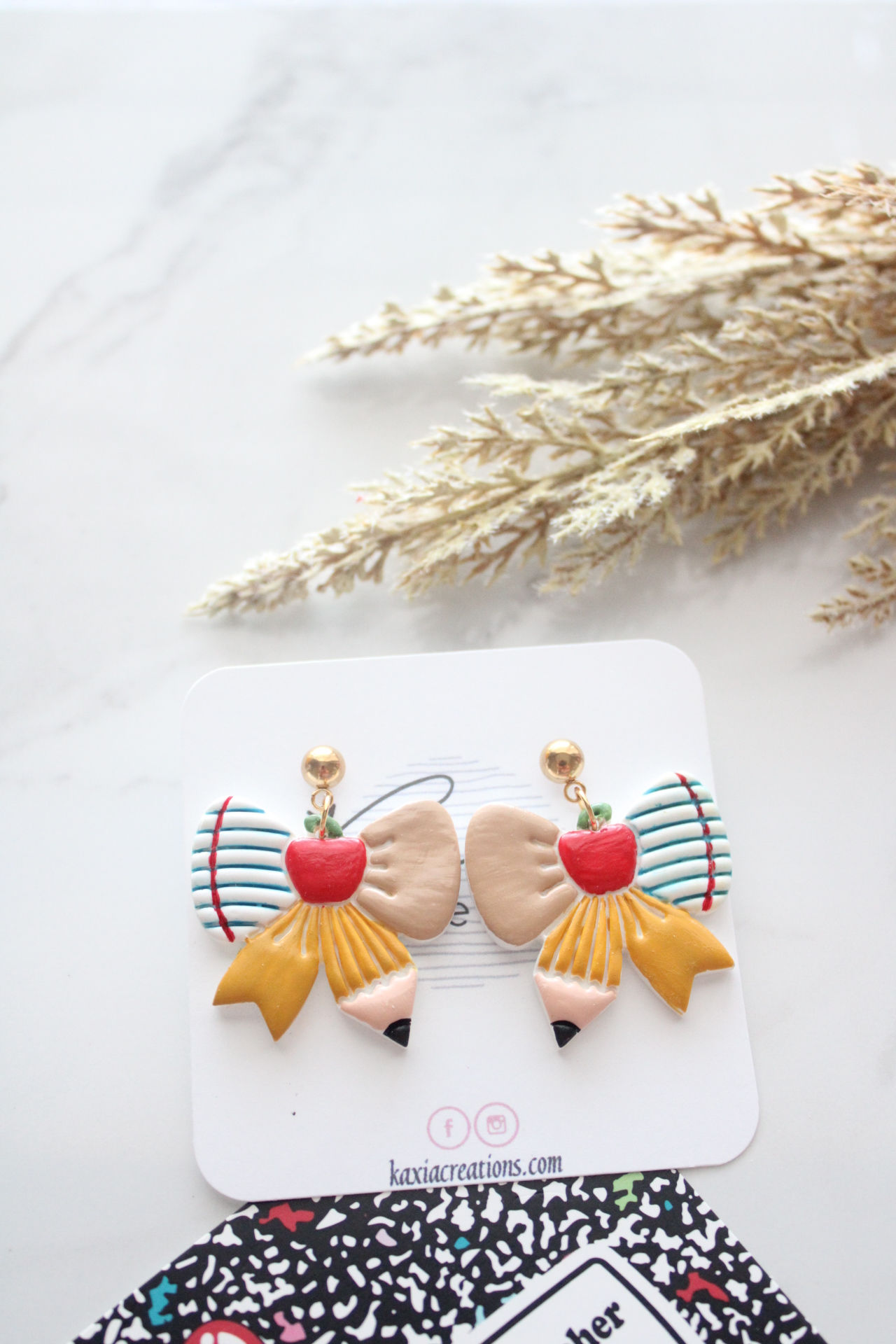 Bow Teacher Earrings