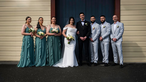 Ben and Leah’s beautiful Wellington waterfront wedding at Te Wharewaka o Pōneke.