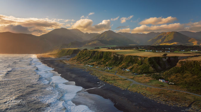 Ocean Beach, Wairarapa. Landscape and Astro Photography.