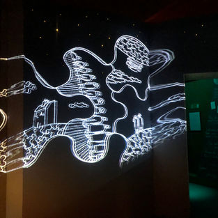 #museum mapping installation #installation #museomix 