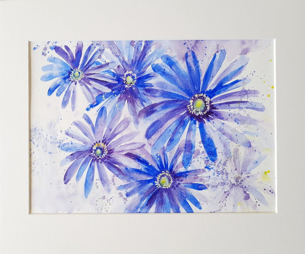Thumbnail: Felecia, an original watercolour painting