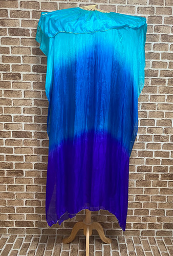 ビッグファンベール　シルク赤黒　左右 シルクファンベール 50〜60cm ビッグサイズ ブラック/レッド