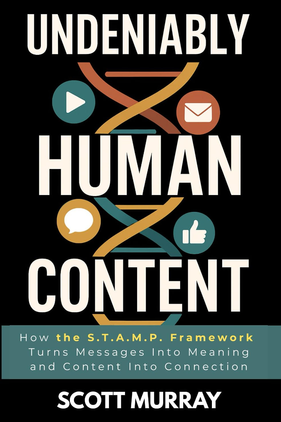 The cover of the book Undeniably Human Content