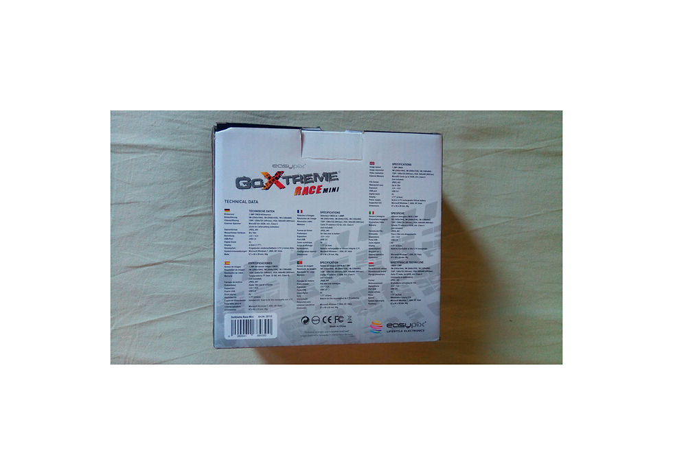 Miniatura: Action camera EASYPIX GoXtreme Race Mini