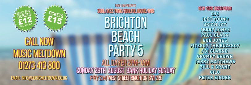 Brighton Beach Party 5 - 138x47mm Jpeg