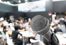 Microphone At Event