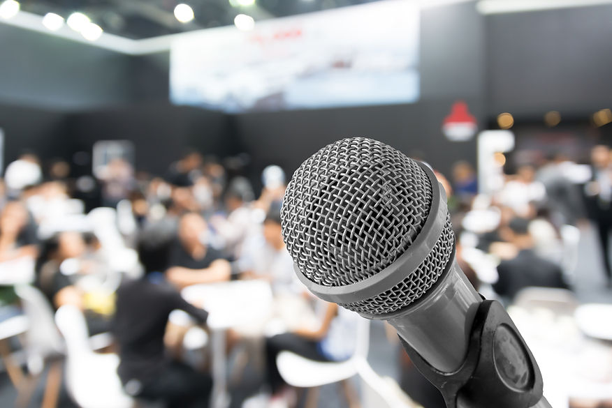 Microphone At Event