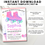 Thumbnail: Pink Roller Skating Birthday Invitation