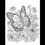 Thumbnail: Butterfly Coloring Book 50pg