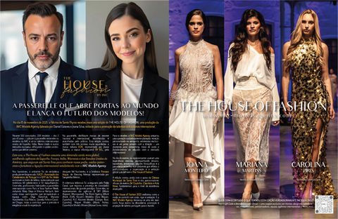 A revista Nova Gente fez  uma publi-reportagem sobre o evento The HouseFashion, organizado pela IMC Models,onde evidencia alguns dos seu modelos assim como as marcas que estavam a representar.

O Porto Canal realizou uma reportagem no evento The House of Fashion, organizado pela IMC Models.

A iniciativa reuniu diversas agências internacionais de modelos, entre as quais a 8SKYE (Marraquexe), The Block Agency (EUA), ALC Alicante Models, Rassim’s e Mayve Models (Espanha), além da Models Milano (Itália).

O evento contou também com a presença de marcas como Agatha Ruiz de la Prada, Nortada, Byvel e VDR, bem como dos designers Micaela Oliveira, Conceição Leite e Miguel Lezon.

Durante a noite, jovens criadores da Escola Profissional do Ave apresentaram os seus conceitos em passerelle.

A IMC Models destacou ainda a colaboração dos seus parceiros de longa data: a ACP – Associação dos Cabeleireiros de Portugal e o IEFP de Rio Meão, responsáveis pelas equipas de cabeleireiros e maquilhagem.

