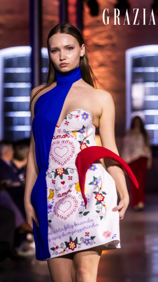 IMC MODEL: Aleksandra Tiurganova GRAZIA magazine