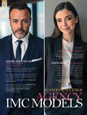 DANIEL ESTEVES E JOANA SILVA DESAFIAM A INDÚSTRIA DA MODA: ENQUANTO MUITOS PROMETEM FAMA, A IMC MODELS CRIA CARREIRAS