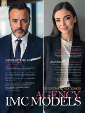 DANIEL ESTEVES E JOANA SILVA DESAFIAM A INDÚSTRIA DA MODA: ENQUANTO MUITOS PROMETEM FAMA, A IMC MODELS CRIA CARREIRAS