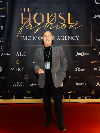 Sr Fernando Sousa president of ACP on red carpet of The House of Fashion produced IMC Models