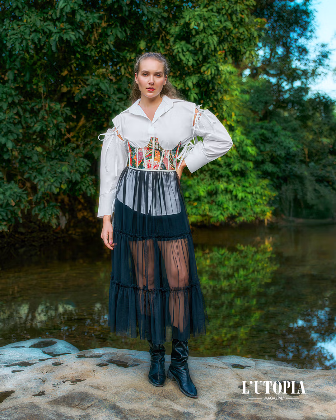 This Editorial Began Beyond The Studio Walls