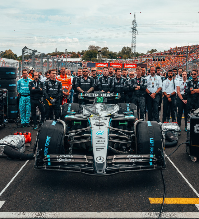 Mercedes AMG Petronas Keep The Momentum Rolling After A Podium Scoring Hungarian GP