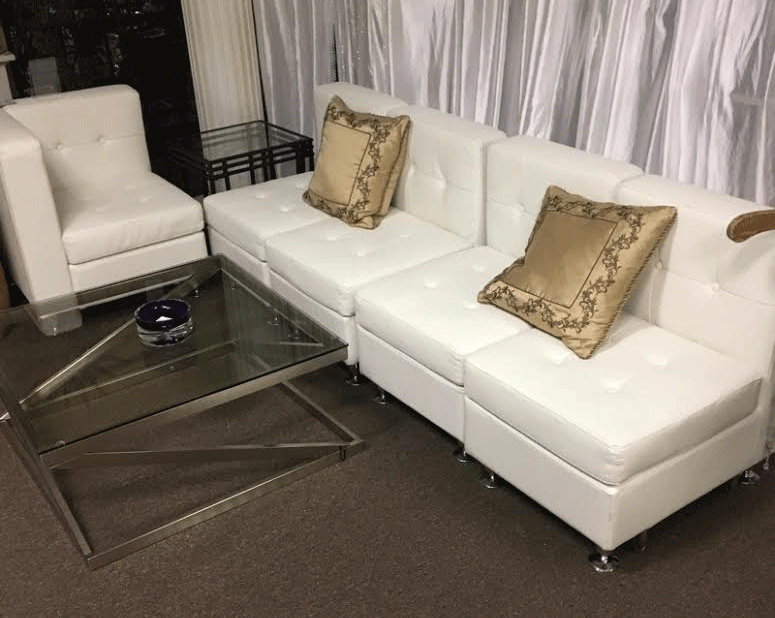 White Modular Seating