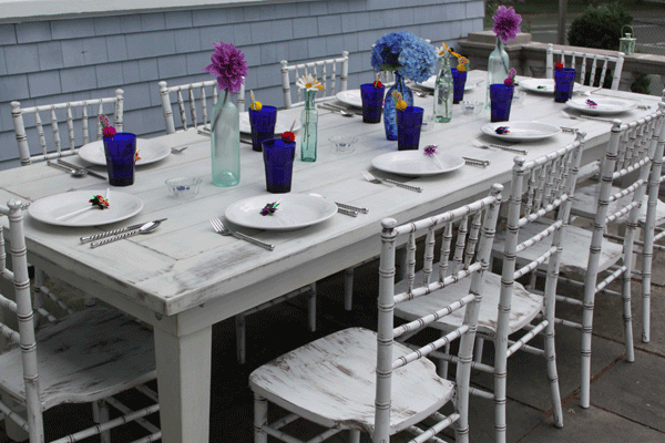 White Washed Table