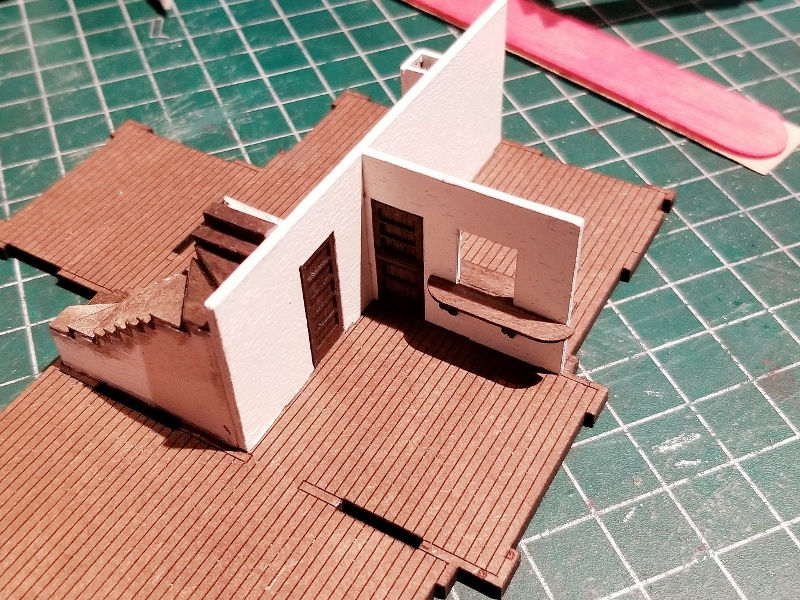 Thumbnail: 103D-HO CNR 3rd Class Station Interior Finishing Kit