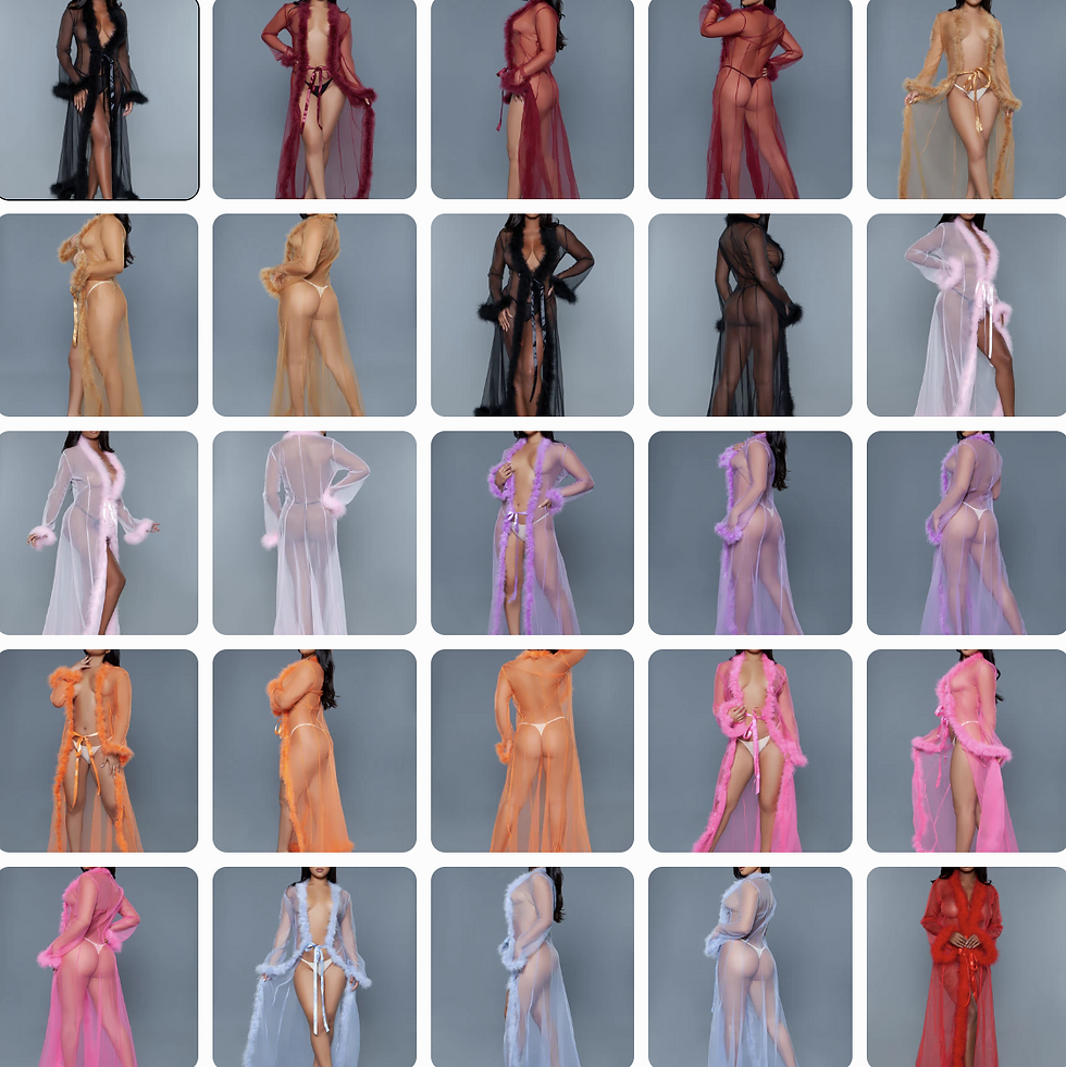 Thumbnail: Marabou Robe