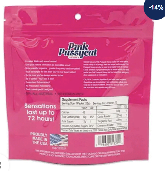 Thumbnail: Pink Pussycat Honey-Female