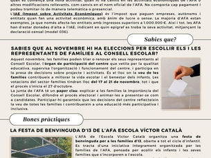 Butlletí 008, programa assessorament i suport AFA