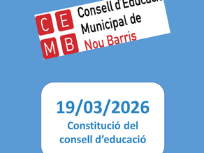 Resum constitució del Consell Educatiu 9b, 19/03/2026