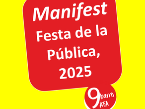 MANIFEST FESTA DE LA PÚBLICA DE NOU BARRIS 2025