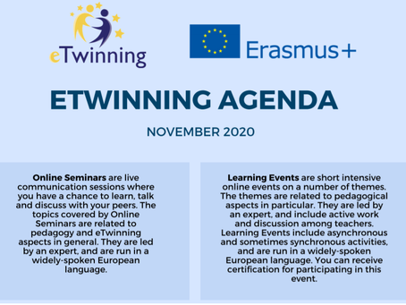 eTwinning Agenda November