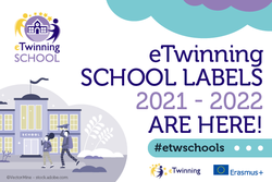 2021– 2022 eTwinning School Label awards