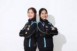 タイの卓球代表の制服