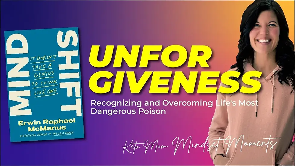 Overcoming Unforgiveness: Strategies for Emotional Healing (Mind Shift by Erwin McManus)