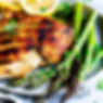 Grilled Lemon Herb Chicken with Asparagus