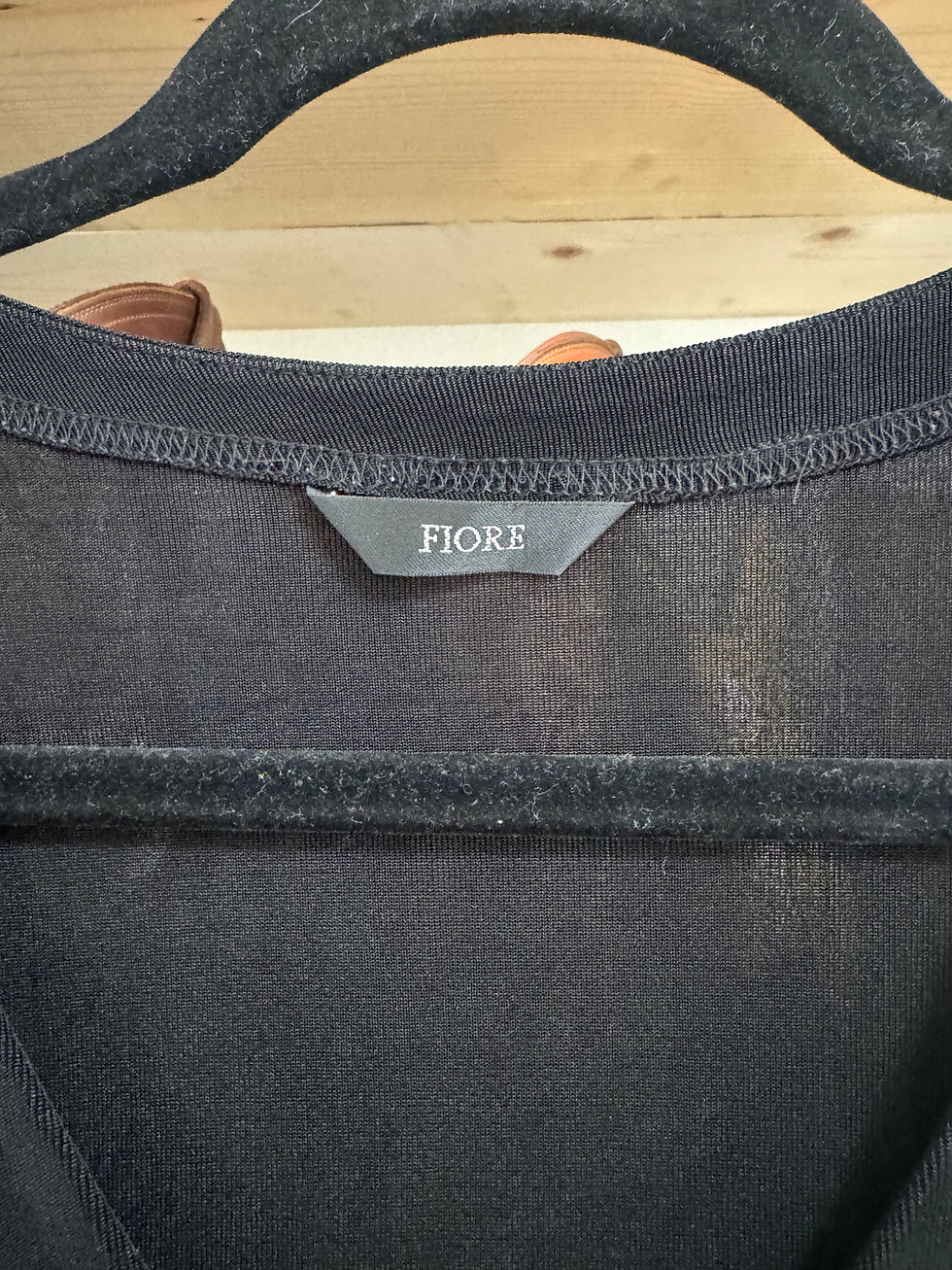 Thumbnail: Deep V 3/4 Sleeve Top