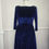 Thumbnail: Lydia Midnight Blue Mini Velvet Dress