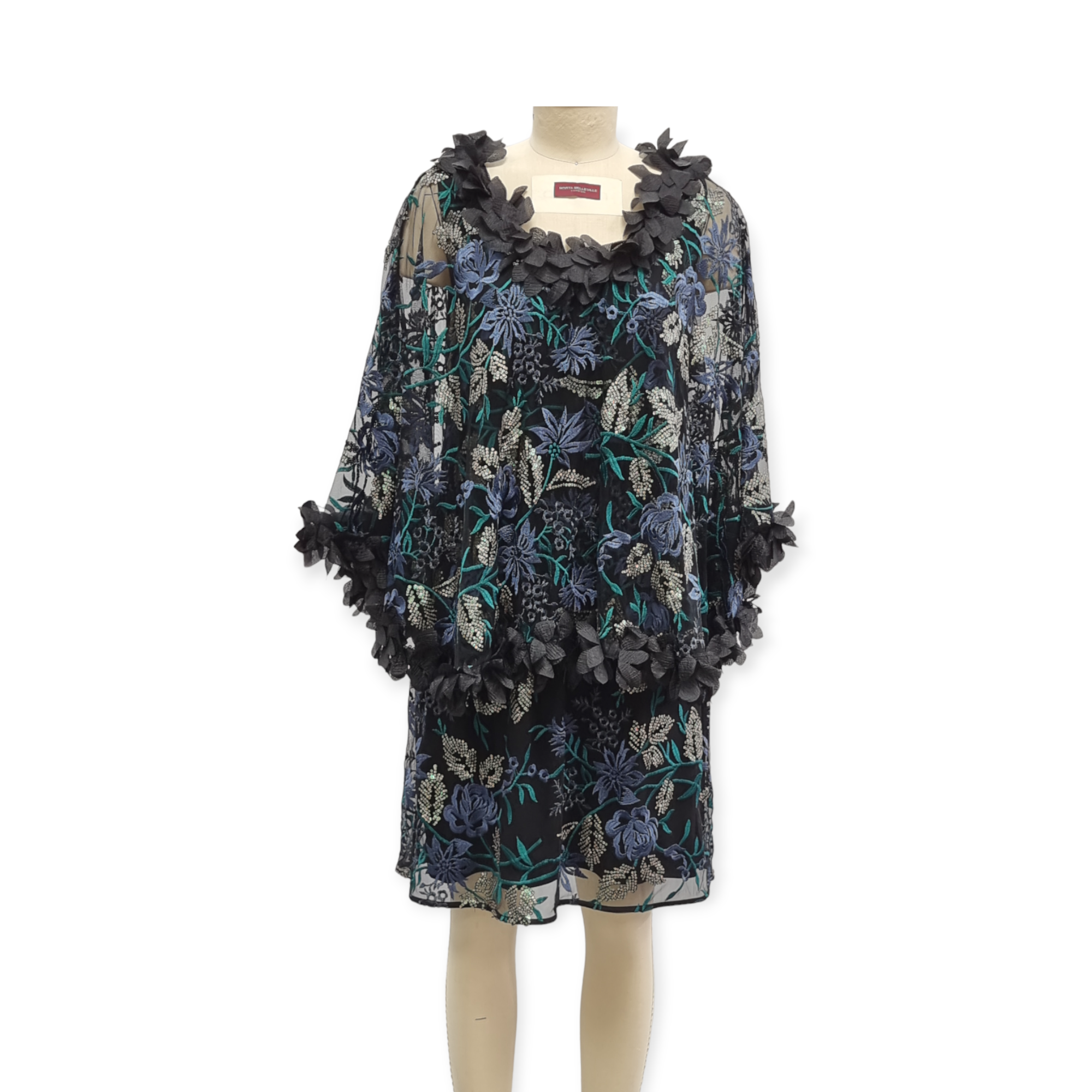 Olivia Dress with Cape