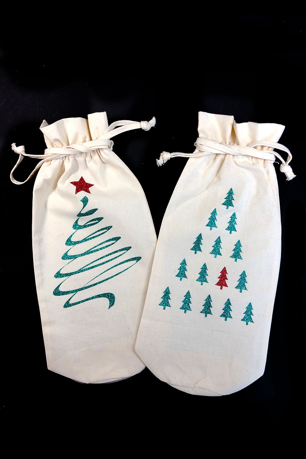 Thumbnail: Christmas Tree Bottle Bag