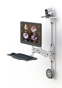 Wall-Mounted-Healthcare-Workstation-for-