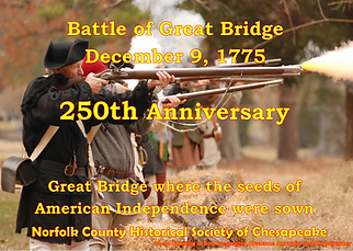 Flyer for Battle of Great Bridge with Bob's name.png