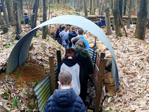 Year 9 Students Step Back in Time with Immersive WW1 Trench Experience