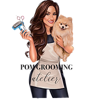 logo pom grooming atelier