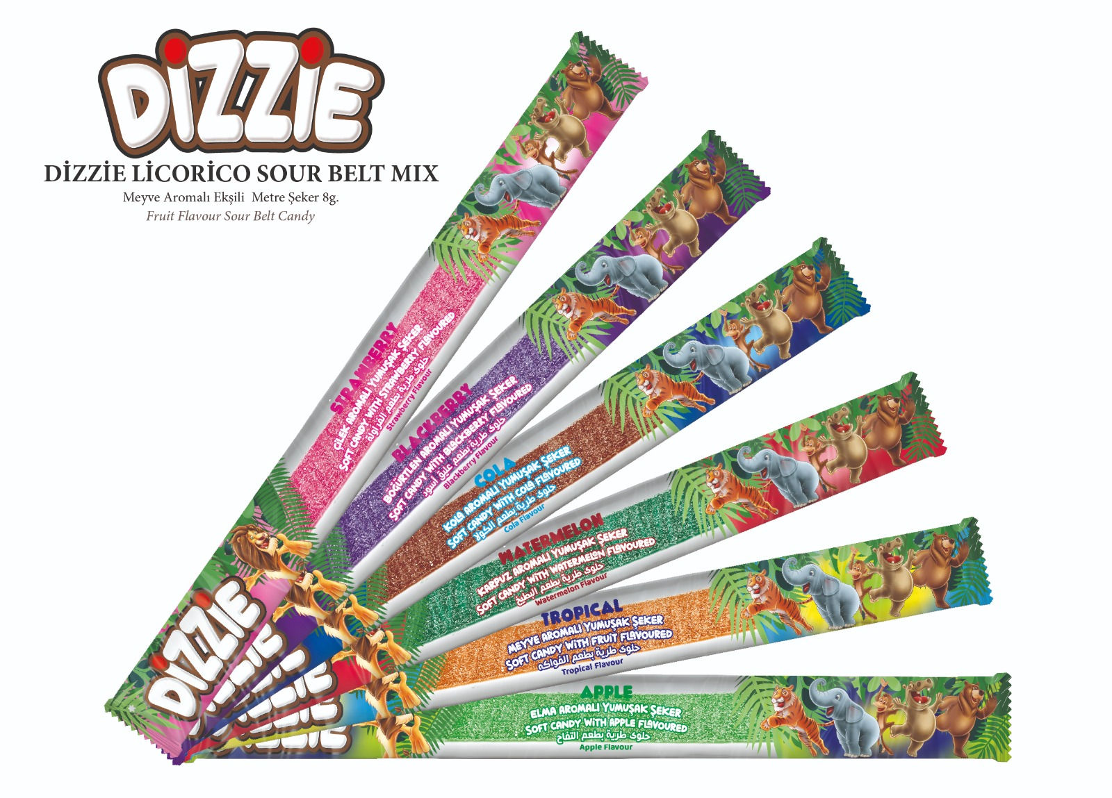 Dizzie Licorice Belt